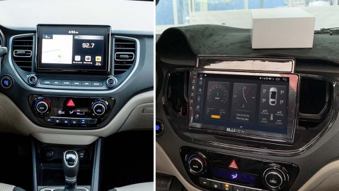 Màn hình DVD Android liền camera 360 xe Hyundai Accent 2021 - nay | Elliview S4 Basic